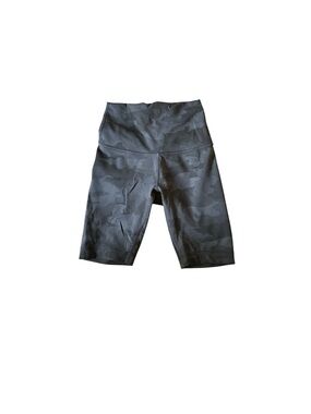 lululemon athletica Black Charcoal Camo High-Rise Bike Shorts